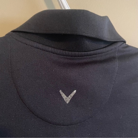 CALLAWAY Polo Golf Shirt Black | Callaway - Picture 8 of 8